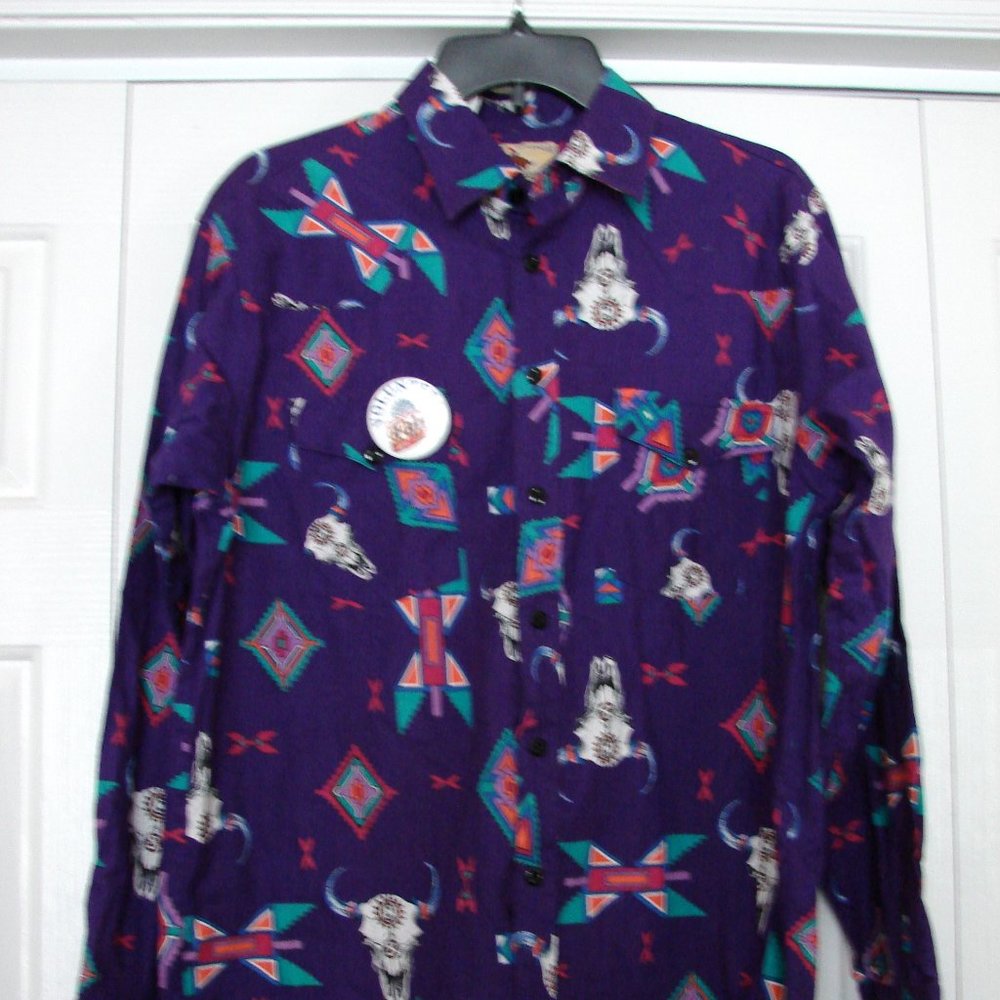 men's Rancher Westernwear shirt L